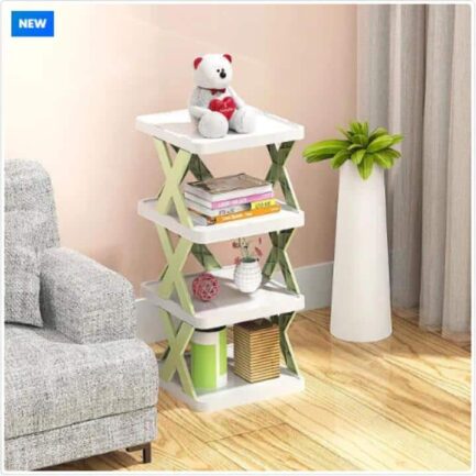 4 Layer X Shap Stackable Shoe Rack Shoe Stand Support Home Door Entrance Shoes Rack Space Saving Cabinet Shoe Storage Organizer