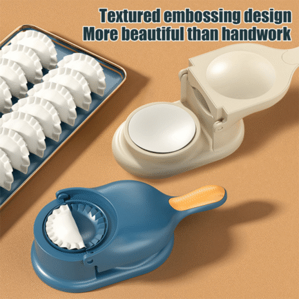 2-in-1 Dumpling Wrapper Tool Food Grade Manual Dumpling Wrapper Mold Labor-saving Baking Pastry Home Kitchen Gadget (random Color) (Lc) - Image 4