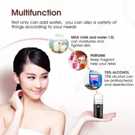 Mini Nano Face Steamer Or Sprayer Rechargeable  (random Color) - Image 5
