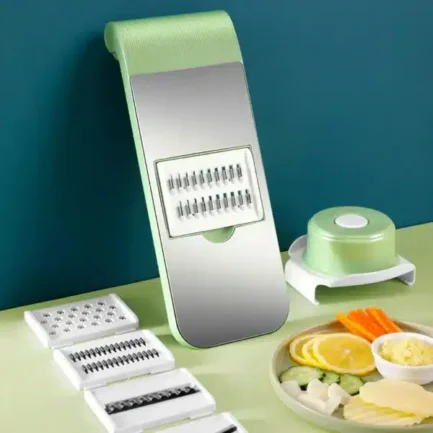 Multifunctional Vegetable Cutter Grater For Vegetables | Peeler Carrot Fruit Vegetable Cutting Kitchen Tool (random Color ) - Image 2