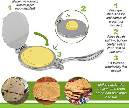 Tortilla Maker Tortilla Press Maker Machine - Image 4