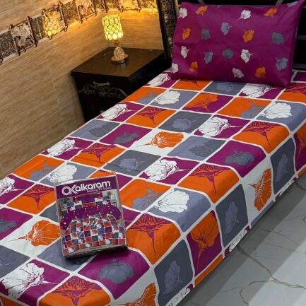 4-Pc Cotton Bedsheet Set