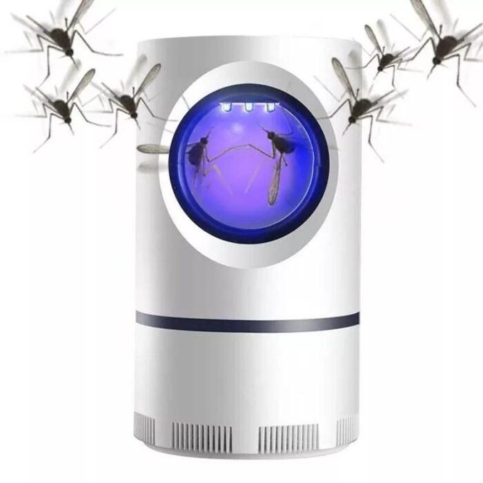 Mosquito Killer 360° UV Lamp Electric Shocker Round For Home, Room & Outdoor Use