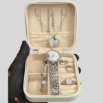 Elegant Heart & Stone 5-Piece Women’s Jewelry Gift Set