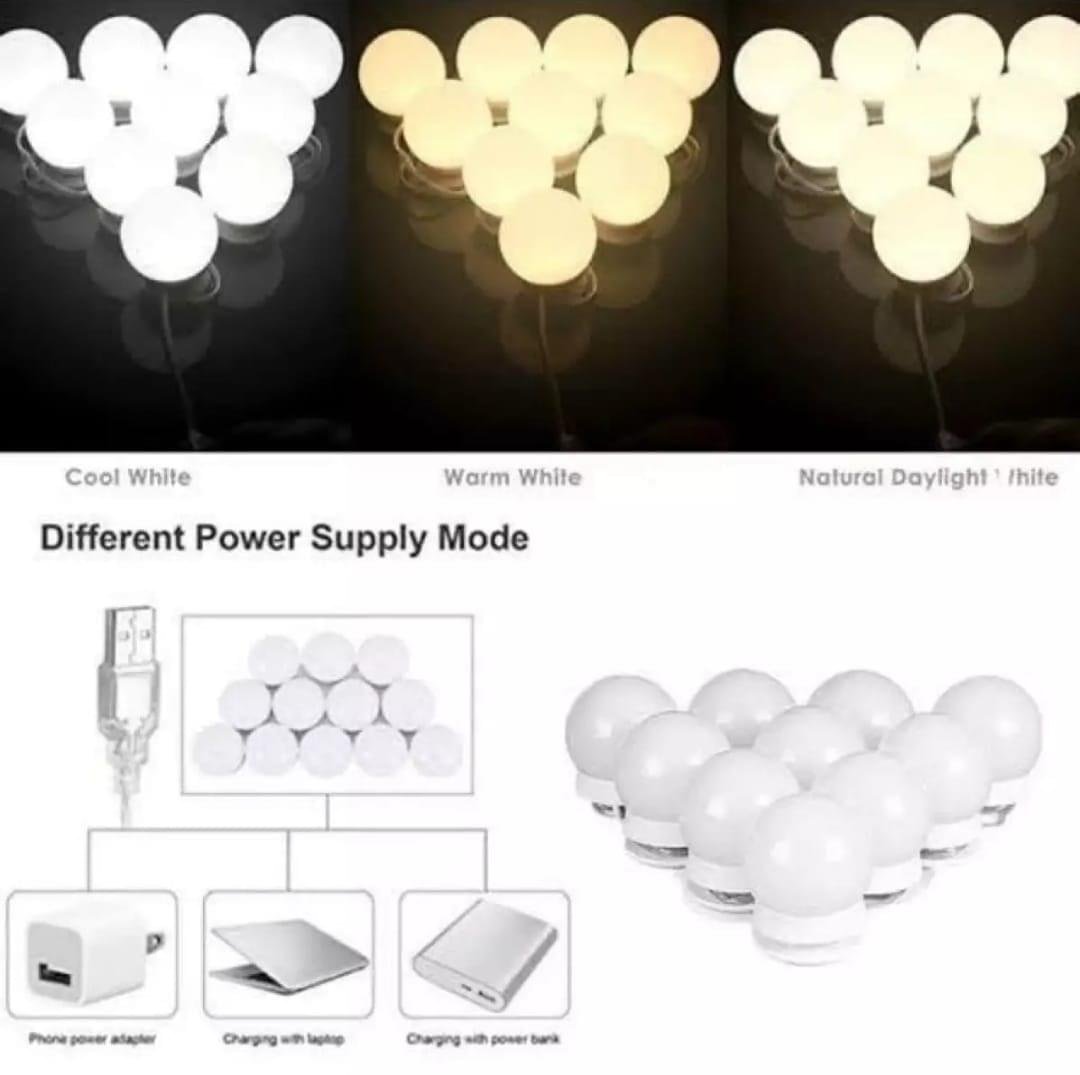 LED bulbs for mirror